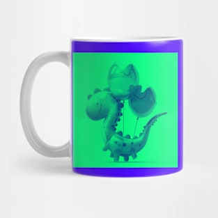 Dinosaur Balloons X Mug